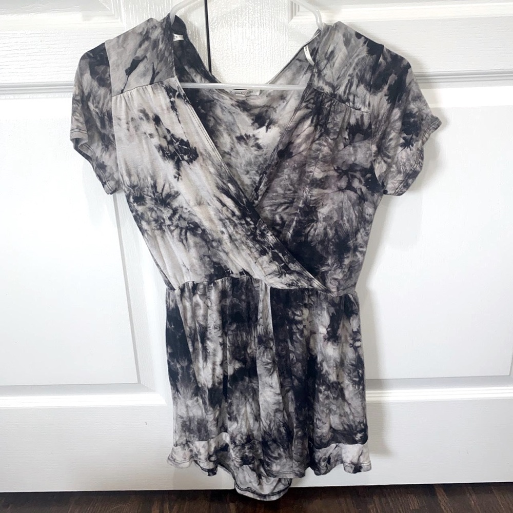 Rolla Coaster Tie Dye Romper Size:M🤍🖤